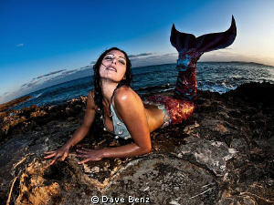 What a beautiful mermaid... by Dave Benz 